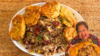 Fried Breaded Pork Chop amp Breakfast Fried Rice Recipe  Home Cooking with Mama LuLu [upl. by Huntley274]