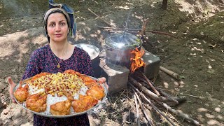 Cooking fullfledged chicken in the style of a restaurant in the village rural cooking [upl. by Kuebbing]