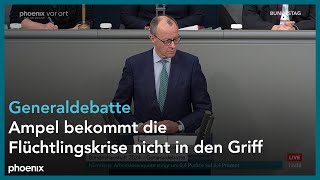 Friedrich Merz zur Generaldebatte zum Bundeshaushalt 2024 am 310124 [upl. by Leandre]