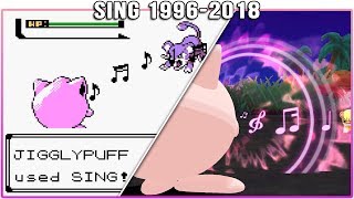 Evolution of Sing  Pokémon Moves 19962018 [upl. by Klemperer]