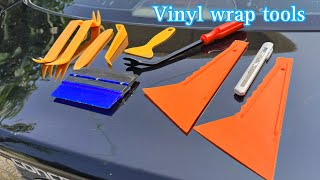 Vinyl wrap tools  car window Tint film kit  best quality product [upl. by Vivien]