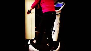 Power Plate  Scoliosis training [upl. by Inaffyt]