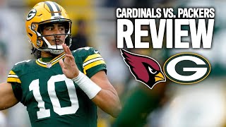 Cardinals vs Packers Week 6 Game Review  PFF [upl. by Yrtnahc190]