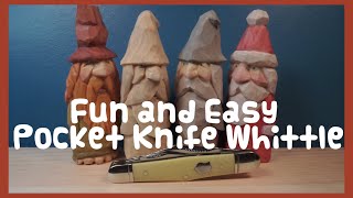 Easy Pocket Knife Whittles [upl. by Rento]