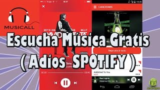 Escuchar musica Gratis con MusicAll para android  Motorola Moto G [upl. by Krongold]