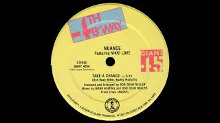 Nuance Featuring Vikki Love Take A Chance [upl. by Leryt502]