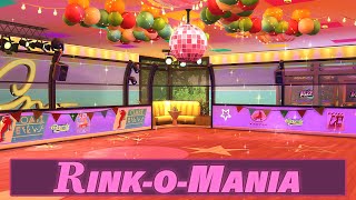 80s ROLLER DISCO 🛼  The Sims 4 Party Essentials Kit  Stop Motion No CC [upl. by Easton]