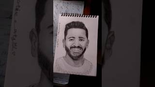 Basil Joseph Ettan🫀😌🫴🔥 Sushmadarshini song 🎶🎶basiljoseph sketch realisticdrawing [upl. by Ruon]