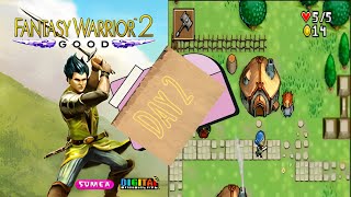 JAVA GAME  Fantasy Warrior 2 GOOD  DAY 2 [upl. by Rugg]