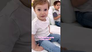 Kade’s thoughts on his baby sister😍 shorts family funny cute [upl. by Skurnik]