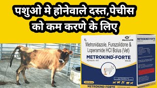 Metrokind Forte Bolus  Metronidazole Furazolidone and Loparamide Hcl Bolus For Cattles [upl. by Jamil882]