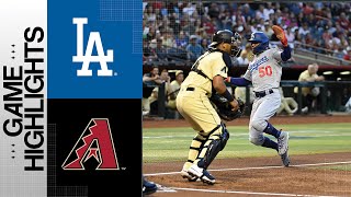 Dodgers vs Dbacks Game Highlights 4723  MLB Highlights [upl. by Reis287]