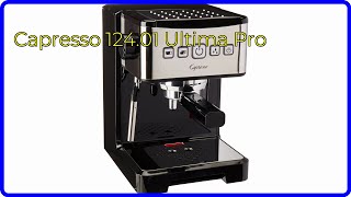 REVIEW 2024 Capresso 12401 Ultima Pro ESSENTIAL details [upl. by Nikral]