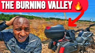 CROSSING THE EVER BOILING VALLEY IN KENYA AFRICA 😱😱  EXPLORE AFRICA [upl. by Nedgo]