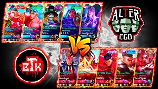 ¡BTK VS ALTER EGO ¡MOBAZANE SE ENFRENTA A CELIBOY Y JESS NO LIMIT  MOBILE LEGENDS [upl. by Loats819]