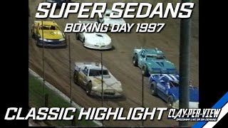 Super Sedans  Cannonball Cup  Archerfield  26th Dec 1997  ClayPerView [upl. by Ahsekyt]