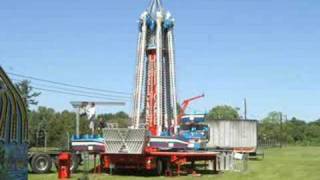 Time Lapse West End Fair rides go up [upl. by Drewett34]