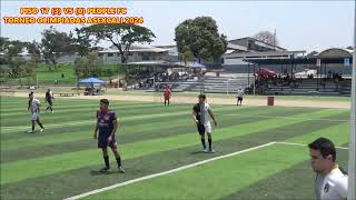 PISO 17 VS FC PEOPLE FC 5TA FECHA OLIMPIADAS ASEXCALI 2024 COMPLETO [upl. by Pizor]