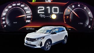 2021 Peugeot 5008 GT PureTech 180 facelift  Acceleration [upl. by Edmonda]