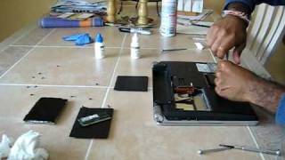 Sony Vaio VGN SR SR190 dissassembly [upl. by Anol258]