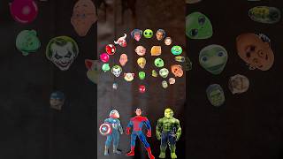 Spider man Vs Captain America dame tu cosita alian song hulk motu patlu set right head 🤪 viral [upl. by Ennazus]