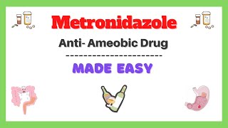 Antibiotics pharmacology Metronidazole pharmacology mechanism side effect pharmacology made easy [upl. by Koziel869]