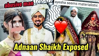 ADNAAN SHAIKH amp AYESHAS WEIRD RELATIONSHIP IFFAT SHAIKH BEING ABUSED [upl. by Nnaaras]