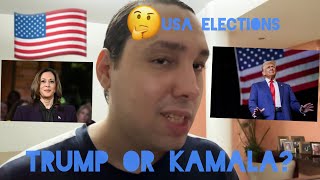 ASMR Whisper Ramble  USA talk by a Brazilian  Trump or Kamala 🇺🇸 Elections America in 2024 🇧🇷 [upl. by Feodora]