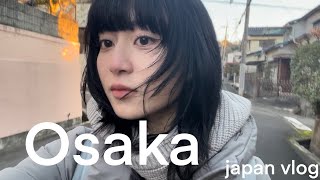 japan vlog  shinkansen to osaka hedgehog cafe kirby cute bakery 大阪 [upl. by Ianej]