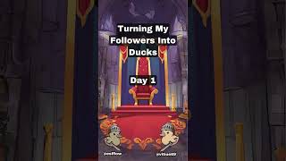 Turning My Followers Into Ducks  Day 1 drawing shorts reelsvideo reels artist duck [upl. by Eiralav]