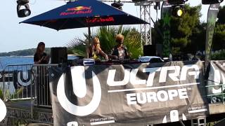 Nervo  Ultra Beach Hvar Croatia 14th July 2013 [upl. by Annoj]