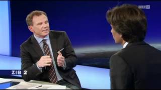 ZIB2： Armin Wolf vs KarlHeinz Grasser ZIB2 08052012 [upl. by Ahseek]