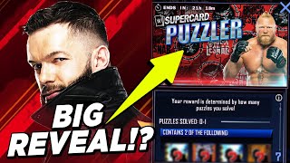 BIG FUTURE PLANS FOR SEASON 8 REVEALED Brock Lesnar Puzzler Leak  WWE SuperCard [upl. by Panta313]