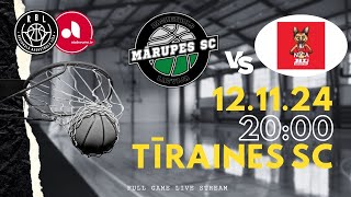 Mārupes SC vs NīcaBLi  Aizdevumslv RBL 20242025 [upl. by Lleze]