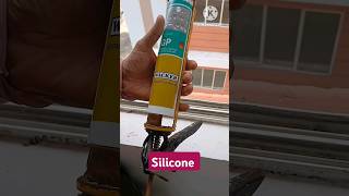 WACKER GP silicone sealant🏫🏠shorts aluminumwindows sealingproducts sealing sealingsolutions [upl. by Adiol]