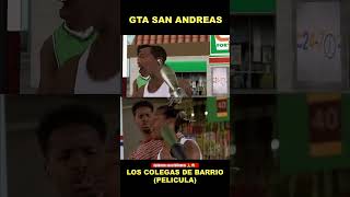 LOS COLEGAS DEL BARRIO EN GTA SAN ANDREAS🤣🤣 [upl. by Amorita]