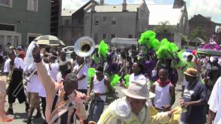 Satchmo Summerfest Second Line  New Orleans [upl. by Zuliram]