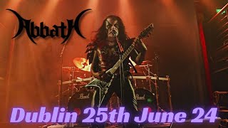 Abbath  Live In Dublin 25th June 2024 [upl. by Adaj585]