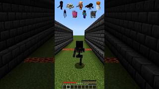 Jump Challenge vs Different Mobs shorts minecraft meme [upl. by Ferguson]