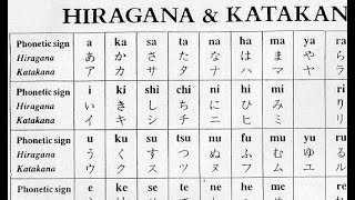 How to write Hiragana and Katakana in Japanese😍 [upl. by Onaicram]