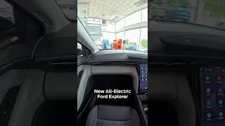 New AllElectric Ford Explorer interior in under 25 seconds [upl. by Shutz]