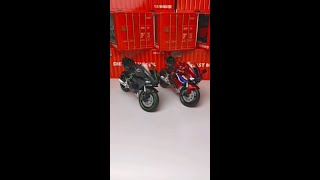 Kawasaki Ninja H2R Caipo Diecast Toys [upl. by Baelbeer]