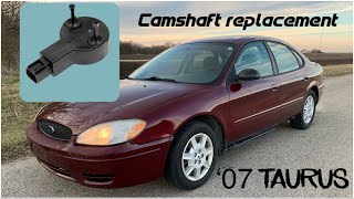 Camshaft Position Sensor Replacement2007 Ford Taurus [upl. by Zipporah]