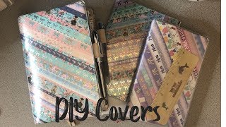 DIY Covers for Hobonichi Midori and Jibun Planners [upl. by Benedick642]