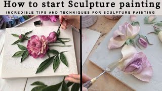 Basic Techniques Of Sculpture Painting How To Start Sculpture PaintingBasics Of Sculpture Painting [upl. by Esadnac]