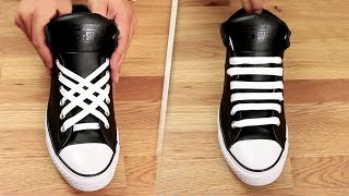 5 Coolest Ways To Tie Shoe Laces [upl. by Annawik]