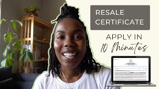 What is a Resale Certificate and How Can You Get One  Tax Exemption for Wholesale Products [upl. by Ennaitak]