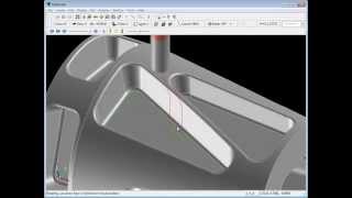 SURFCAM Tutorial  Introduction to 5Axis Swarf [upl. by Meehahs]