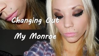 Changing Out My Monroe Piercing 1st time [upl. by Fayina465]