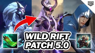 WILD RIFT PATCH 50 PREVIEW LIVE REACTION 🔥 NEW CHAMPIONS NEW ITEMS ALCOVE AND MORE [upl. by Sophronia]